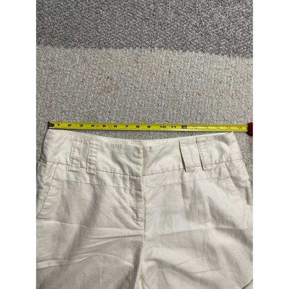 Focus 2000 Linen Cotton Wide Leg Pants Womens 10 White Understated Quiet Luxury - Picture 3 of 12